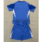 Camiseta de Portero Real Madrid 2025/2026 Azul Niño Kit