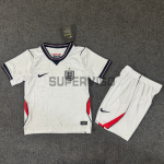 Camiseta Inglaterra Primera Equipación Mundial 2026 Blanco Niño Kit