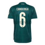 Camiseta CAMAVINGA 6 Real Madrid Segunda Equipación 2026/2027 Verde Oscuro con Parche HP