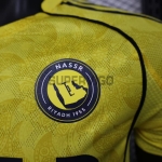 Camiseta Al Nassr Primera Equipación 2025/2026 Amarillo (EDICIÓN JUGADOR)