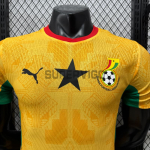 Camiseta Ghana Segunda Equipación Mundial 2026 Amarillo (EDICIÓN JUGADOR)