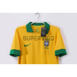 Camiseta Brasil Primera Equipación Retro 2013 Amarillo