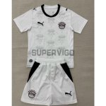 Camiseta Egipto Segunda Equipación Mundial 2026 Blanco Niño Kit