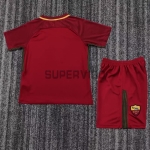 Camiseta AS Roma Primera Equipación Retro 2013/14 Rojo Niño Kit