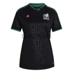 Camiseta México Tercera Equipación Mundial 2026 Negro Mujer