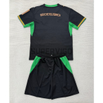 Camiseta Borussia Mönchengladbach Segunda Equipación 2026/2027 Negro Niño Kit