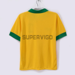 Camiseta Brasil Primera Equipación Retro 2013 Amarillo