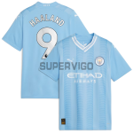 Camiseta Haaland 9 Manchester City Primera Equipación 2023/2024