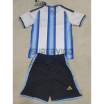Camiseta Argentina Primera Equipación 2026 Azul/Blanco Niño Kit