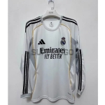 Camiseta Real Madrid Primera Equipación 2025/2026 ML Blanco
