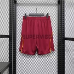 Pantalón Corto AS Roma Primera Equipación 2025/2026 Rojo (EDICIÓN JUGADOR)