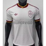 Camiseta España Segunda Equipación Mundial 2026 Blanco/Rojo (EDICIÓN JUGADOR) 2 Estrellas con FIFA2026