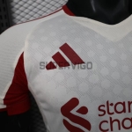 Camiseta Liverpool Segunda Equipación 2025/2026 Blanco (EDICIÓN JUGADOR)