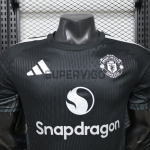 Camiseta de Portero Manchester United Primera Equipación 2026/2027 Negro (EDICIÓN JUGADOR)