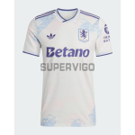 Camiseta Aston Villa Tercera Equipación 2025/2026 Blanco Roto
