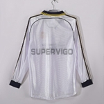 Camiseta Real Madrid Primera Equipación Retro 1998/00 ML Blanco