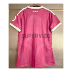 Camiseta Real Madrid Tercera Equipación 2026/2027 Rosa Mujer con Parche HP