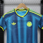 Camiseta Colombia Segunda Equipación Mundial 2026 Azul Mujer (EDICIÓN JUGADOR)