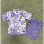 Camiseta Corea del Sur Segunda Equipación Mundial 2026 Morado Claro Niño Kit