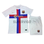 Camiseta Barcelona 2022/2023 Blanco Niño Kit