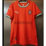 Camiseta Portugal Primera Equipación 2026 Rojo Mujer