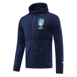 Italy Jacket 2022 Hooded Navy Blue