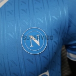Camiseta Napoli Primera Equipación 2025/2026 Azul (EDICIÓN JUGADOR)