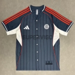 Camiseta Bayern Múnich 2025/2026 Baseball Shirt Gris
