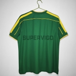 Camiseta de Portero Brasil Retro 1998 Verde