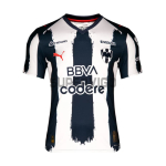 Camiseta SERGIO RAMOS 93 Monterrey Primera Equipación 2025/2026 Blanco/Azul Marino
