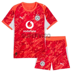Camiseta de Portero Borussia Dortmund 2025/2026 Naranja Niño Kit