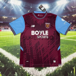 Camiseta West Ham United Primera Equipación 2026/2027 Rojo Oscuro