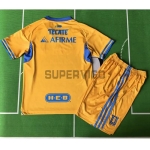 Camiseta Tigres UANL Primera Equipación 2025/2026 Amarillo Niño Kit