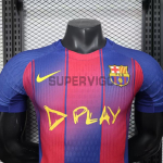 Camiseta Barcelona x Ed Sheeran Primera Equipación 2025/2026 Azul/Rojo