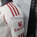 Camiseta Liverpool Segunda Equipación 2025/2026 ML Blanco (EDICIÓN JUGADOR)