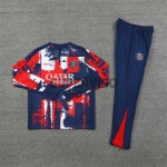 Sudadera de Entrenamiento PSG 2024/2025 Azul/Rojo