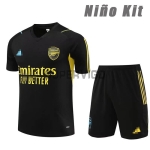 Camiseta de Entrenamiento Arsenal 2023/2024 Niño Kit Negro