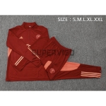 Sudadera de Entrenamiento Manchester United 2023/2024 Kit Rojo Oscuro