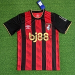 Camiseta AFC Bournemouth Primera Equipación 2025/2026 Rojo/Negro