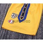 Camiseta Parma Calcio Primera Equipación Retro 1999/00 Amarillo/Azul Niño Kit