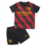 Camiseta Manchester City Segunda Equipación 2022/2023 Niño Kit