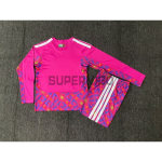 Camiseta de Portero México Primera Equipación Mundial 2026 ML Rosa Niño Kit