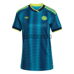 Camiseta Colombia Segunda Equipación Mundial 2026 Azul Mujer