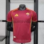 Camiseta AS Roma Primera Equipación 2025/2026 Rojo (EDICIÓN JUGADOR)