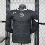 Camiseta Chelsea Tercera Equipación 2025/2026 ML Negro (EDICIÓN JUGADOR)