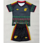 Camiseta Jamaica Segunda Equipación Mundial 2026 Negro Niño Kit