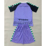 Camiseta de Portero Real Betis 2026/2027 Morado Versión Retro Niño Kit