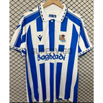 Camiseta Real Sociedad 2025/2026 Versión Retro Azul/Blanco