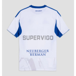 Camiseta Como 1907 Segunda Equipación 2025/2026 Blanco/Azul