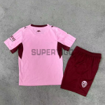 Camiseta Valencia Tercera Equipación 2026/2027 Rosa Niño Kit con Parche La Liga